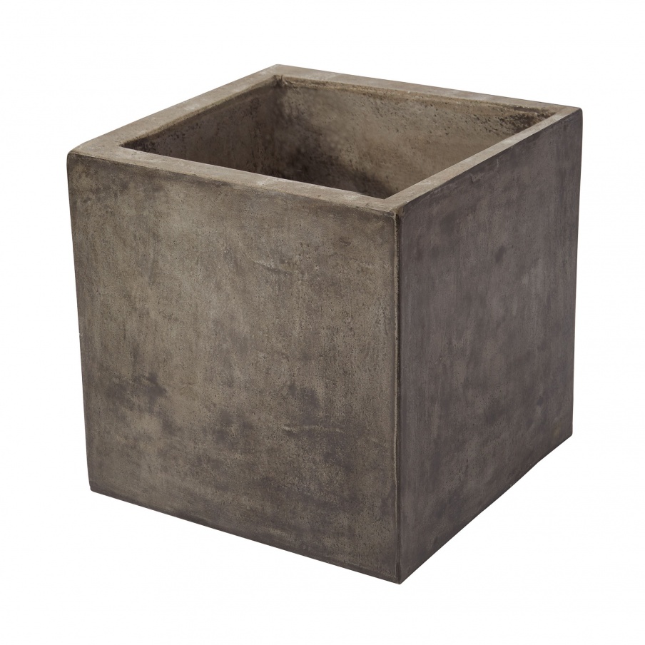 Vase Cubo Cement Planter Dimond Home