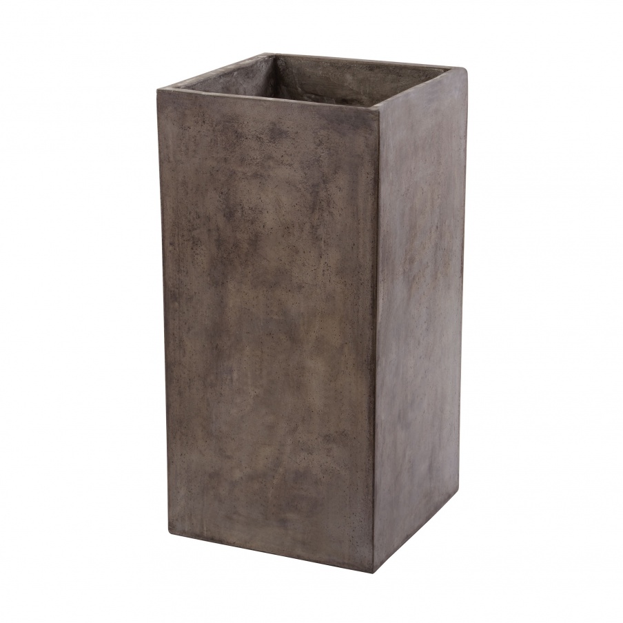 Vase Al Fresco Short Cement Planter Dimond Home
