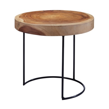 Schreibtisch Suar Wood Slab Table