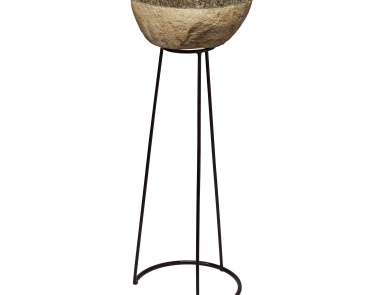 Ständer Stone & Wire Frame Pedestal Dimond Home (Ständer)
