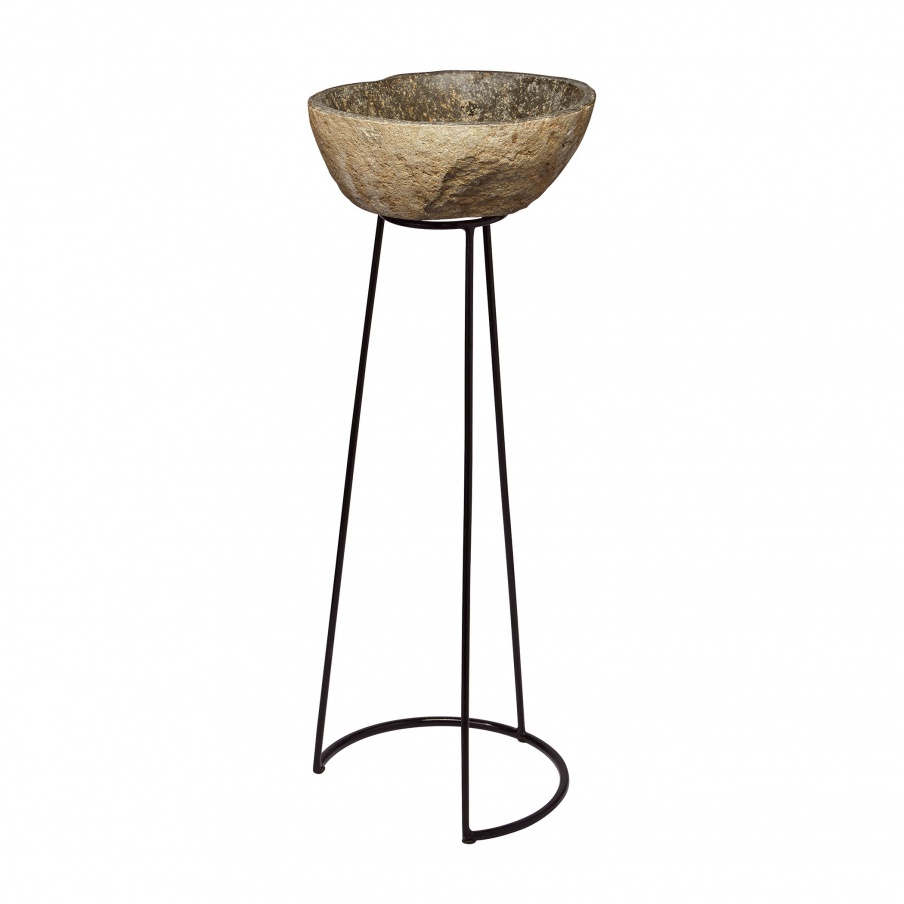 Ständer Stone & Wire Frame Pedestal Dimond Home