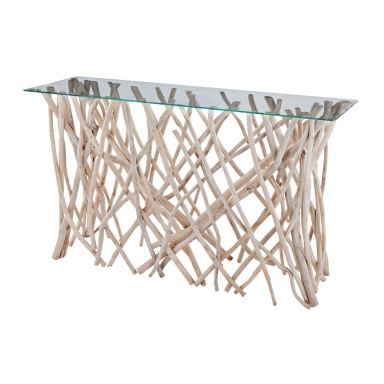 Konsole Teakholz Root Console