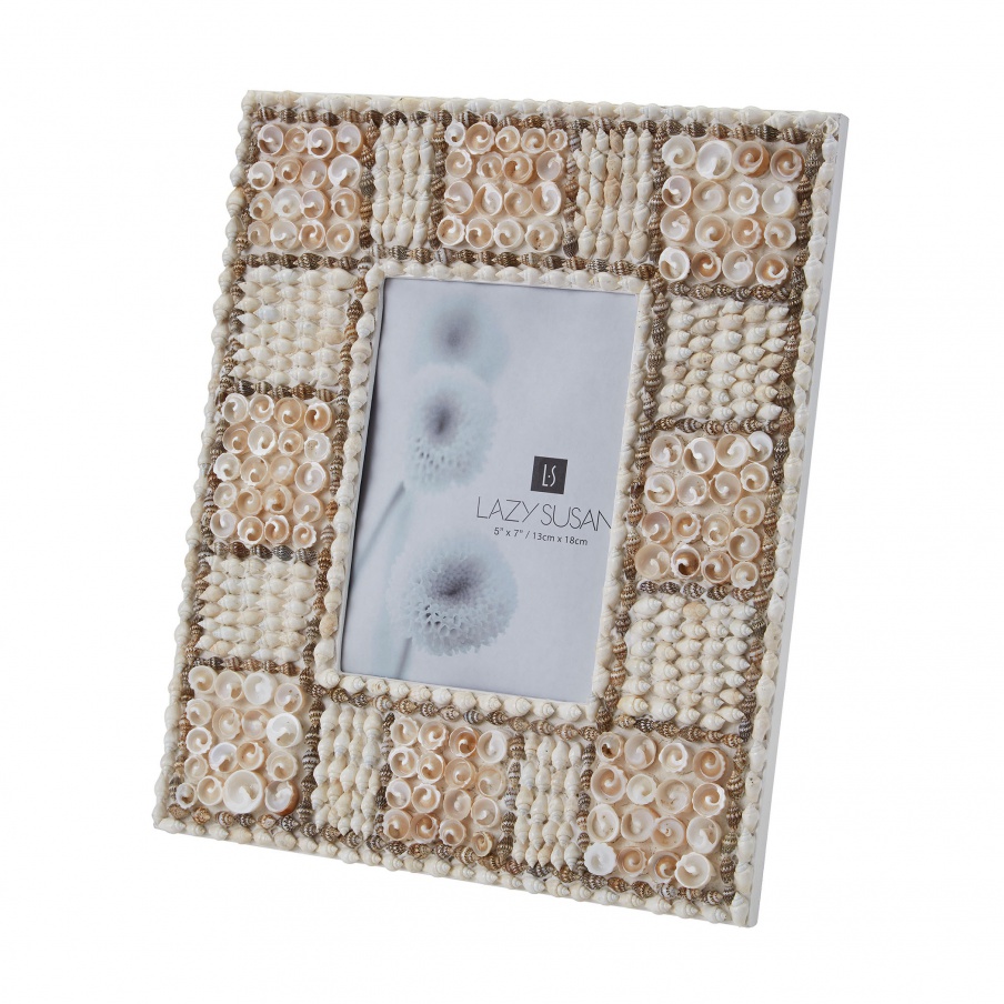 Bilderrahmen 5X7 Natural Shell Mosaic Frame Dimond Home