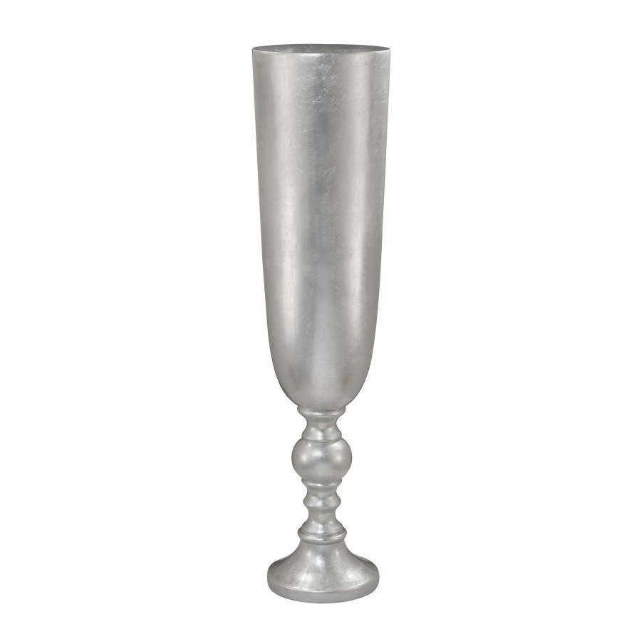 Zubehör Narrow Urn Silver Leaf Planter Dimond Home