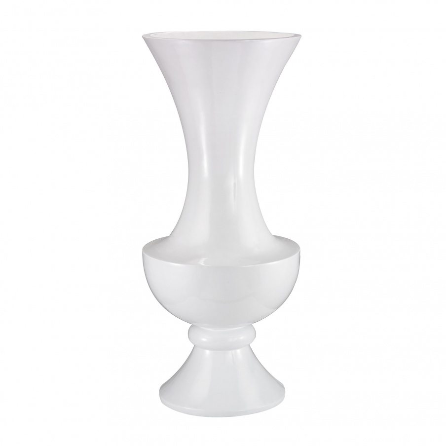 Zubehör Wide Urn Gloss white Planter Dimond Home