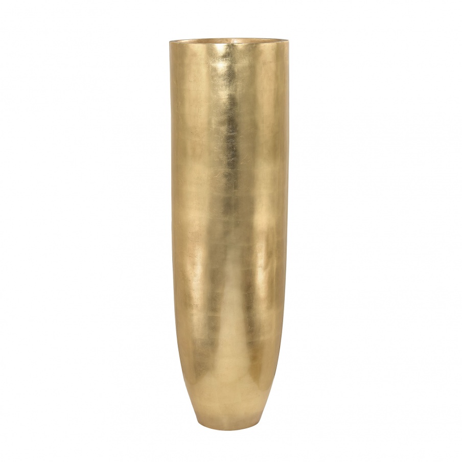 Zubehör Oversized Oval Planter in Gold Leaf Dimond Home