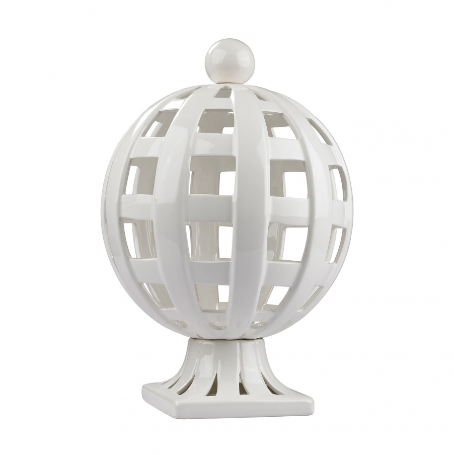 Zubehör Ceramic Basket Weave Trophy Dimond Home