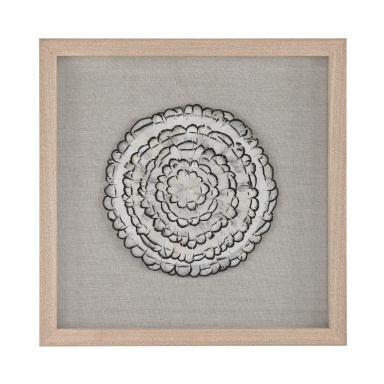 Wand-Dekor-Feather Swirl Wall D
