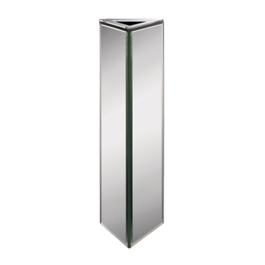 Zubehör Triangular Gespiegelte Vase - Large