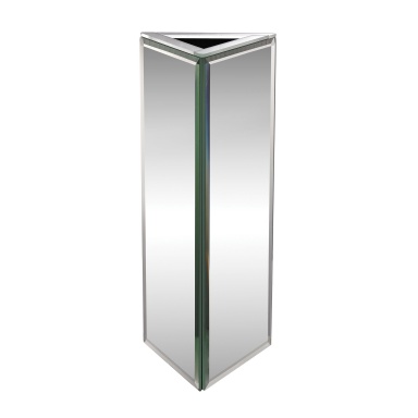 Zubehör Triangular Gespiegelte Vase - Small