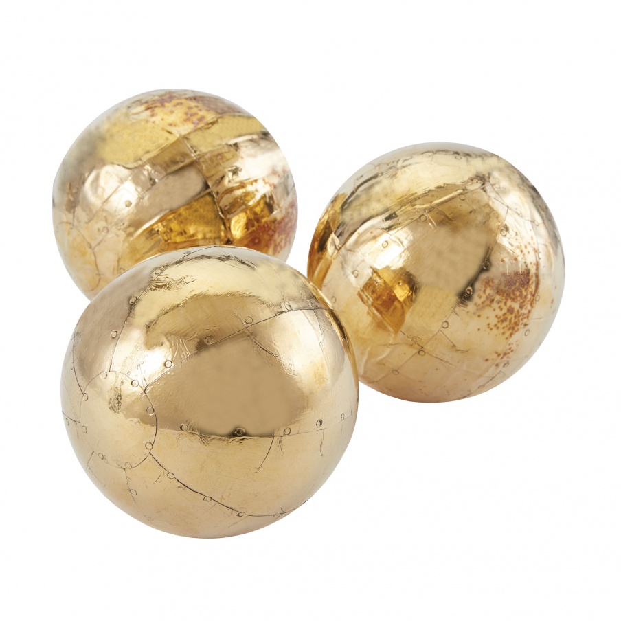 Zubehör German Silver Metallic Orbs Dimond Home