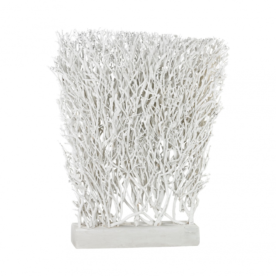 Statuette Whitebriar Natural Wood Screen Sculpture Dimond Home
