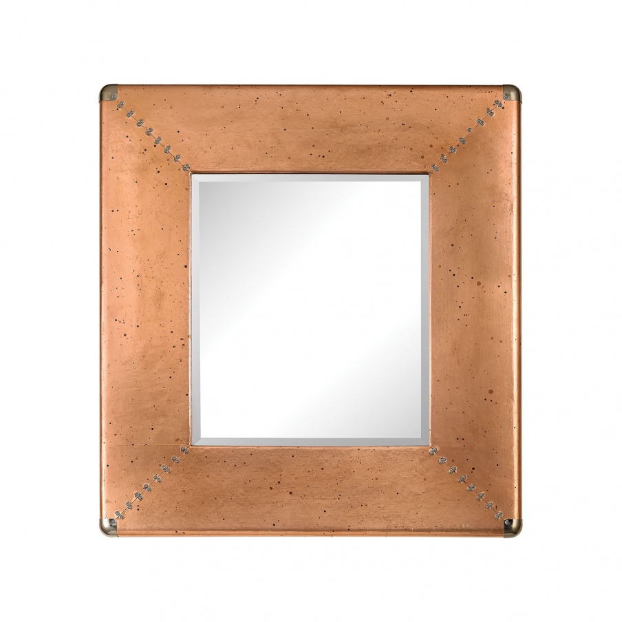 Wall Copper Mirror Frame Dimond Home