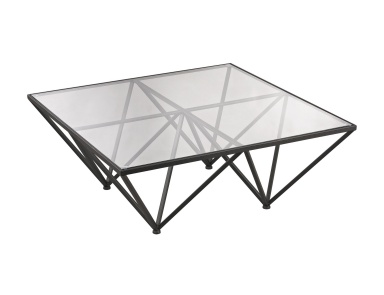 Tisch Geometric Coffee Table Dimond Home