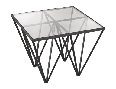 Tisch Geometric Side Table Dimond Home
