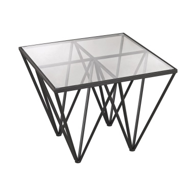Tisch Geometric Side Table