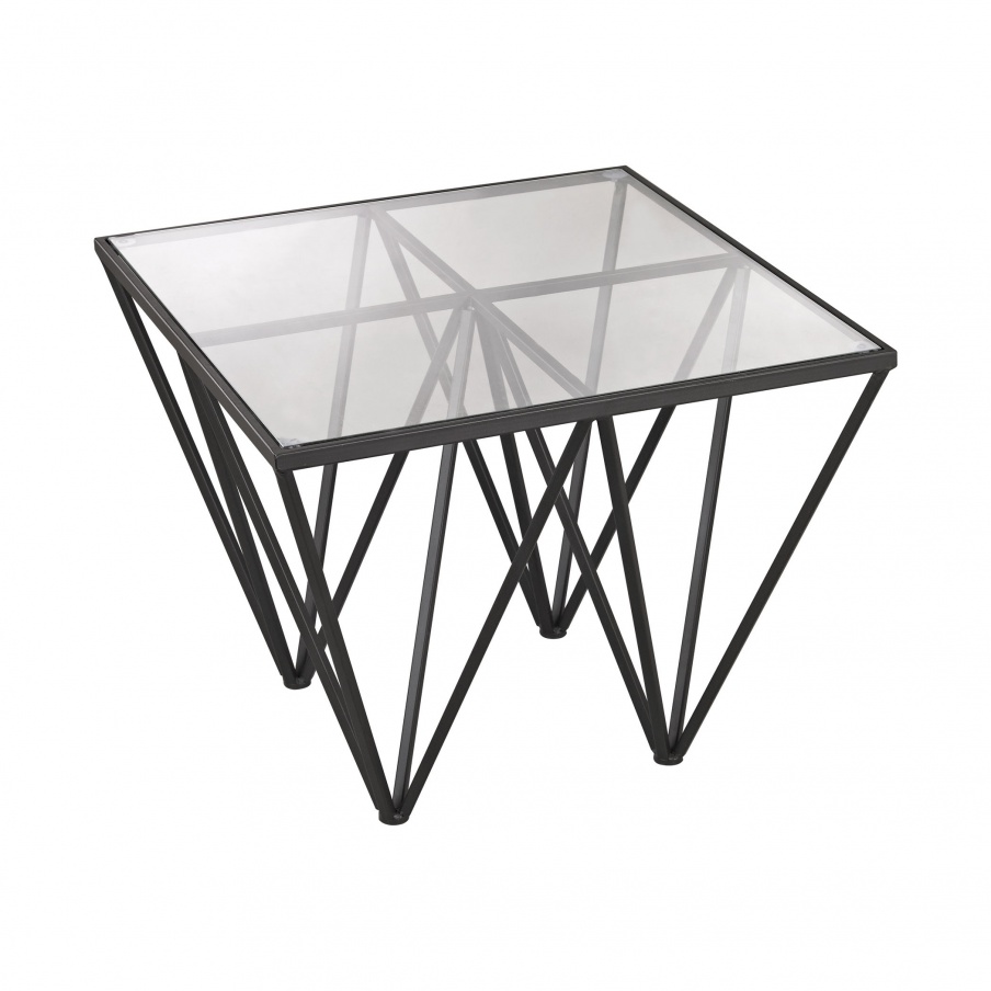 Tisch Geometric Side Table Dimond Home