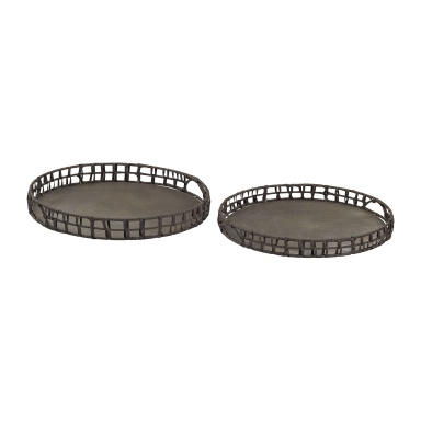 Tablett Trays Pewter