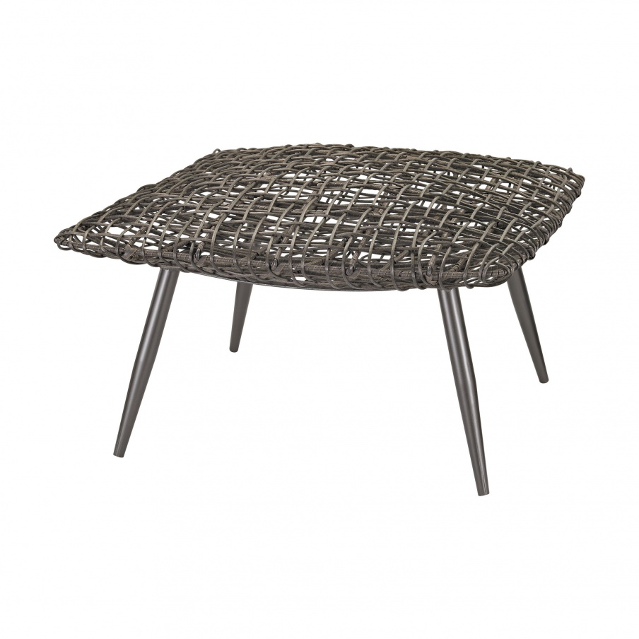Hocker Woven Wicker Petzen Dimond Home