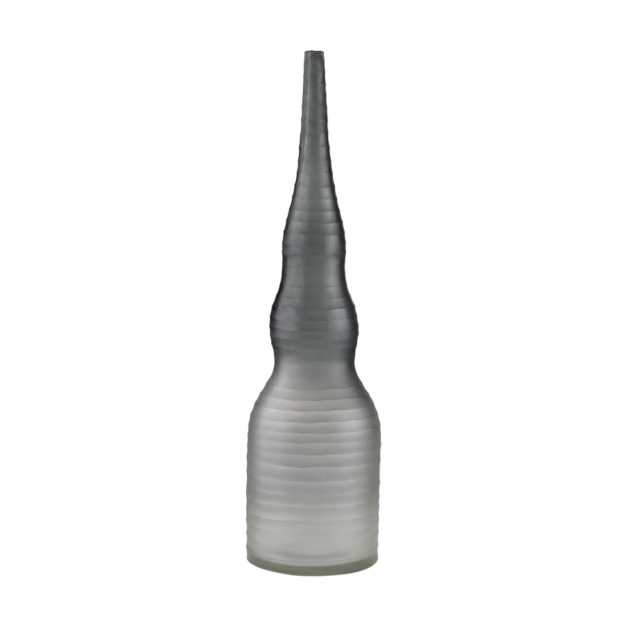 Schiff Erlenmeyer Hand Cut Glass Finial Dimond Home