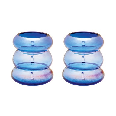 Vase Cobalt Vase Ring - Set Of 2
