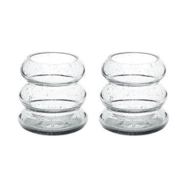 Vase Smoke Ring Votive - Set Of 2