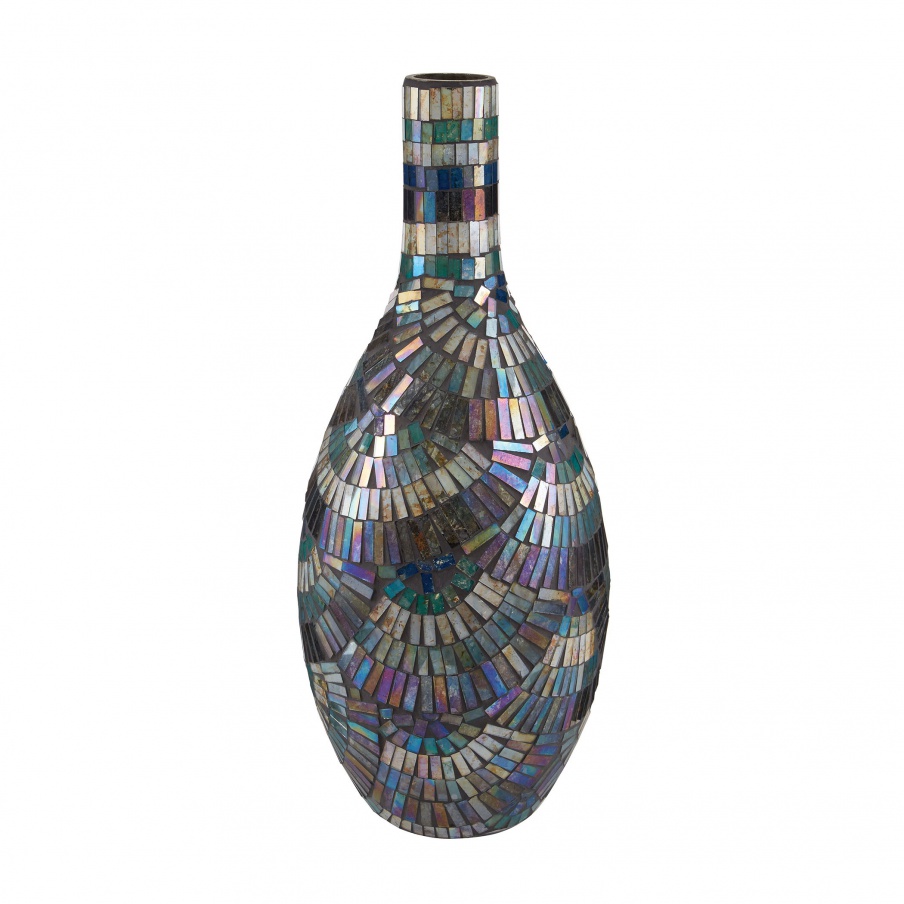 Vase Mosaic Bottle - Tall Dimond Home