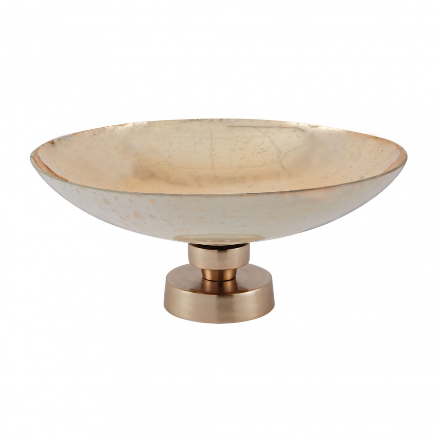 Vase für Kleinigkeiten White Mercury Bowl Dimond Home