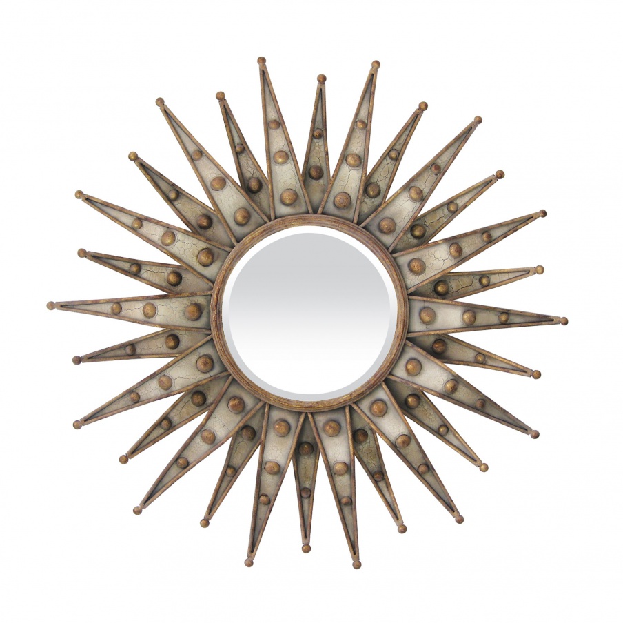 Wandhalter Centauri Starburst Bär Formte Mirror Dimond Home
