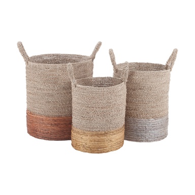 Korb Mixed Metallics Nested Baskets