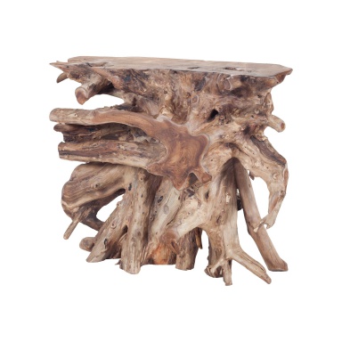 Konsole Natural Slice Teak Console