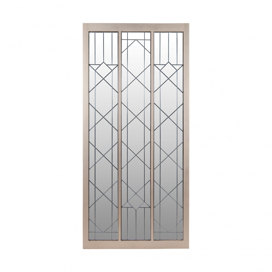 Im Freien Empire State Floor Mirror With Leaded Glass Dimond Home