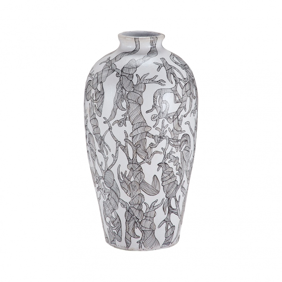 Vase Thicket Hand Painted Vase Dimond Home