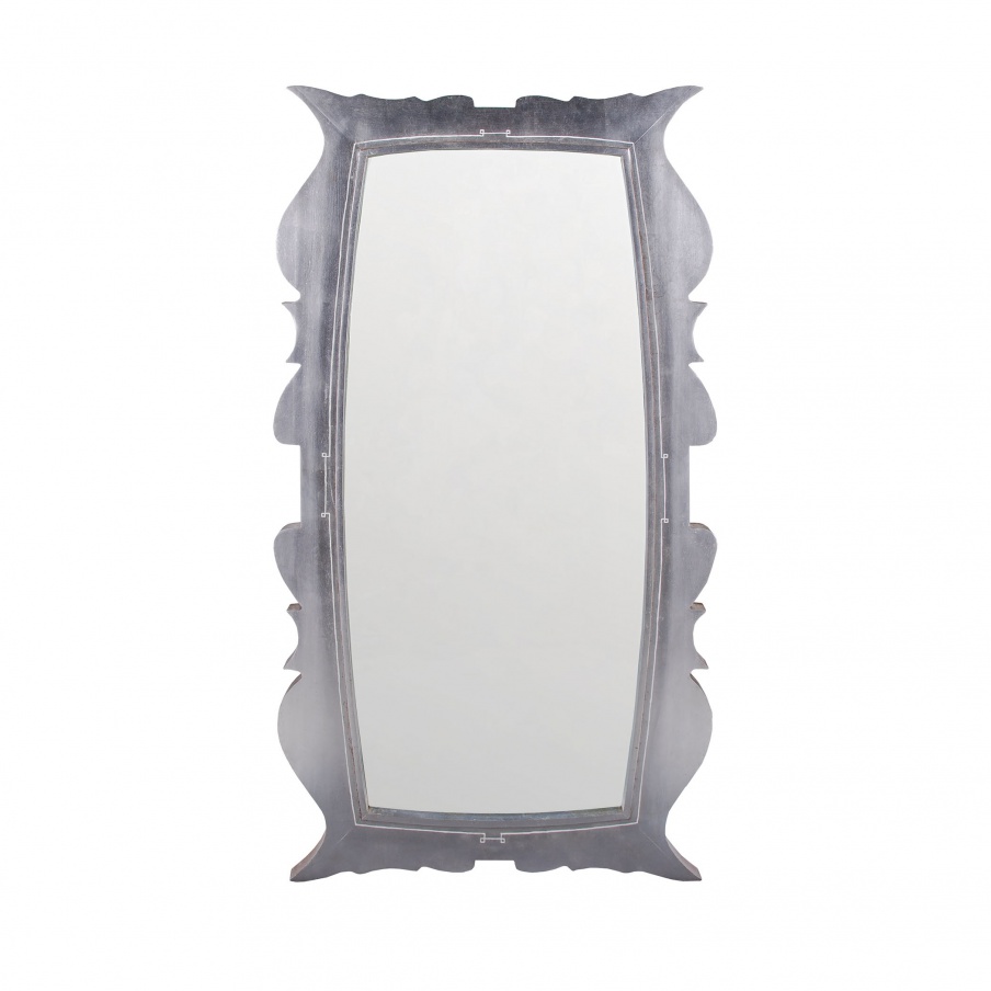 Wandhalter Annie Wall Mirror In Silver Leaf Dimond Home
