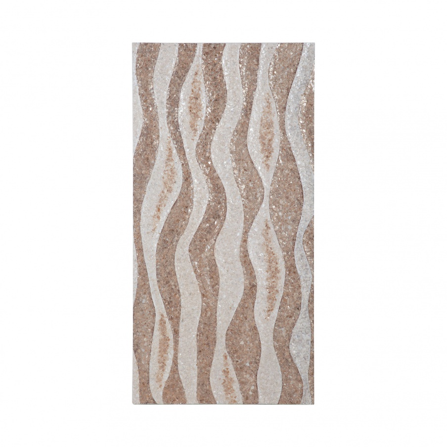 Wand-Dekor Capiz Shell Wave Wall Panel Dimond Home