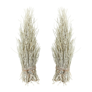 Zubehör White Washed Coco Twig Sheaf - Set Of 2
