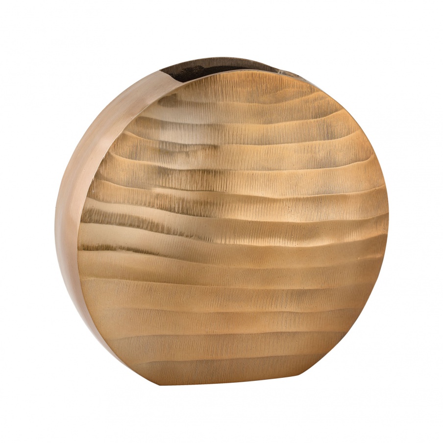 Vase Faux Bois Vase Oval Dimond Home