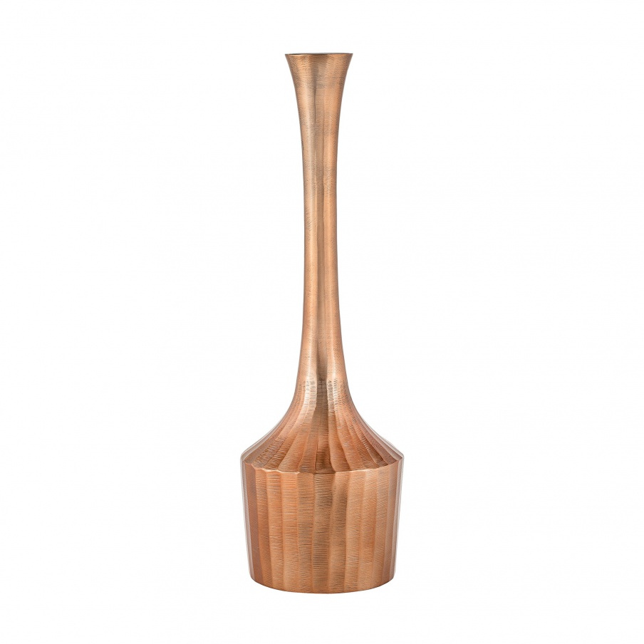 Vase Tall Flat Base Flaired Vase Dimond Home