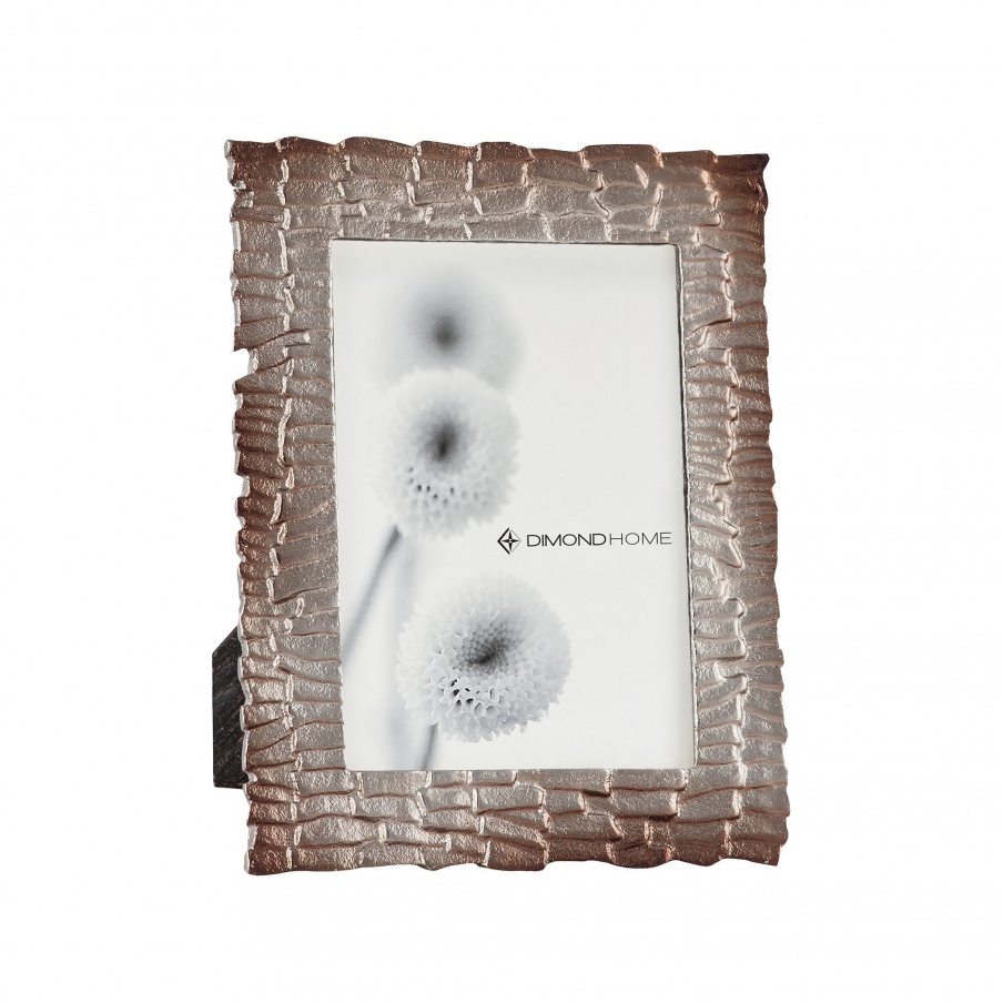 Bilderrahmen Merrimack 4x6 Photo Frame In Distressed Nickel Dimond Home