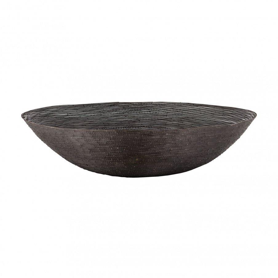 Vase für Kleinigkeiten Giant Woven Wire Bowl Dimond Home