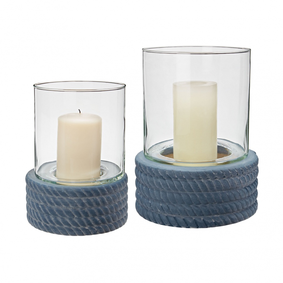 Kerzenhalter Coiled Rope Hurricanes Dimond Home
