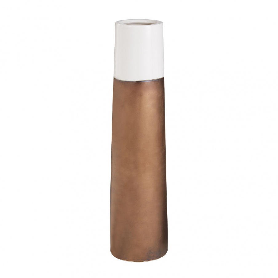 Vase Dip Two-Tone Ceramic Vases Dimond Home