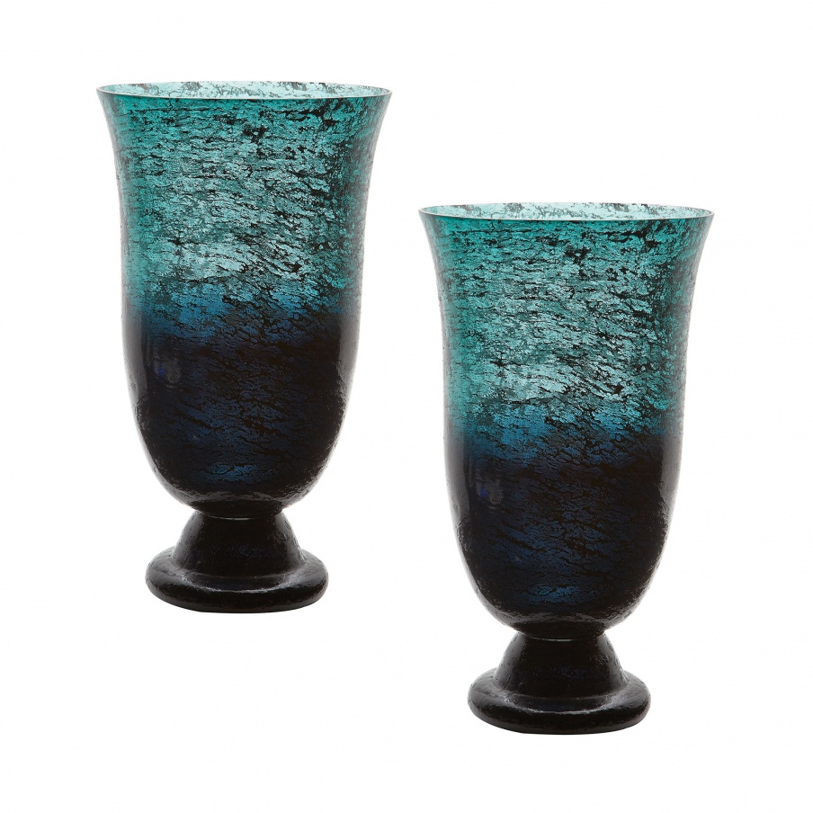 Vase Emerald Ombre Ausgestelltes Vase - Set Of 2 Dimond Home