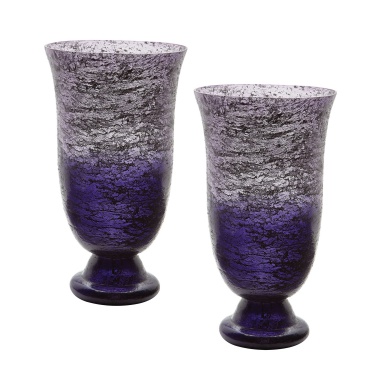 Vase Plum Ombre Ausgestelltes Vase - Set Of 2