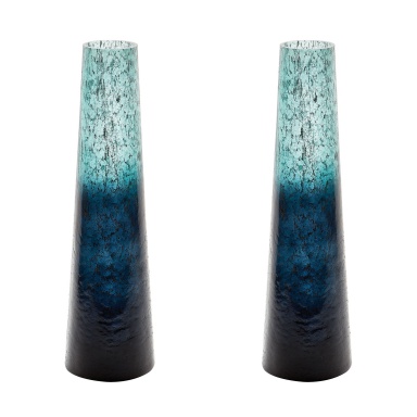 Vase Emerald Ombre Snorkel Vase