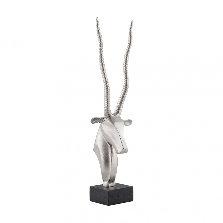 Statuette Blackbuck Antelope Bust Sculpture Dimond Home