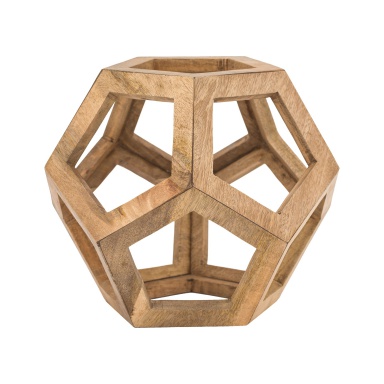 Zubehör Wooden Honeycomb Orb