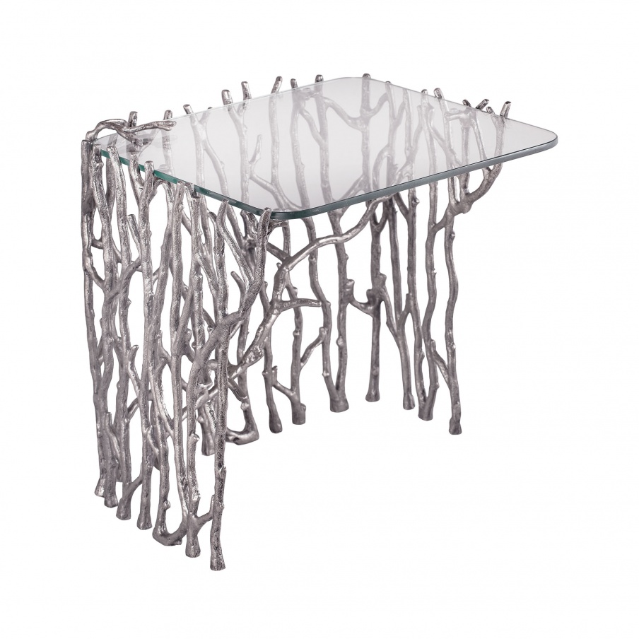 Tisch Silvered Sticks Side Table Dimond Home