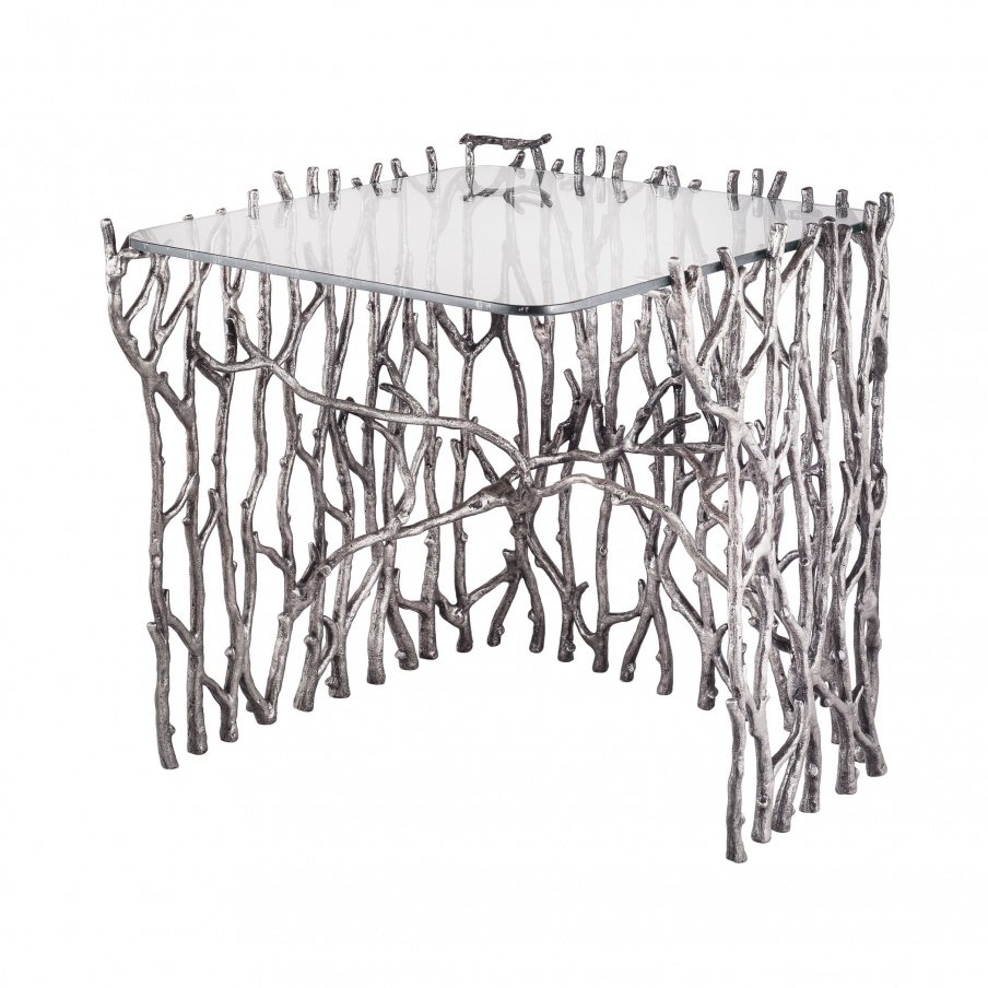 Tisch Small Silvered Sticks Side Table Dimond Home