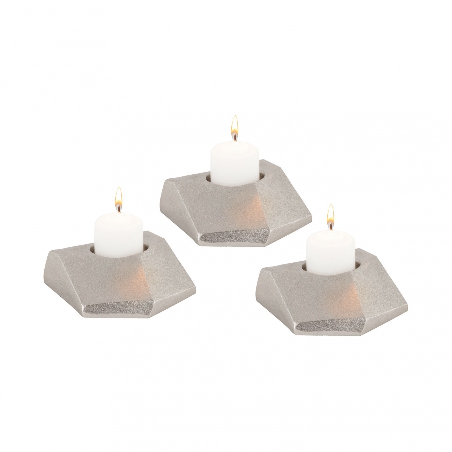 Kerzenhalter Trope Tea Light Holders - Set of 3 Dimond Home